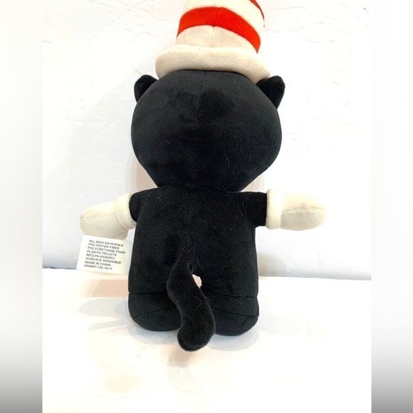 Cat In The Hat Plush Dr.Seuss Stuffed Animal UNIVERSAL STUDIOS 2015 Baby 12” - Picture 2 of 4